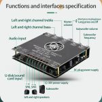 IOT-Audios XY-S350H TPA3251 220WX2+350W Bluetooth 5.0 Subwoofer Amplifier Board 2.1 Channel Power Audio Stereo Amplifier Board Bass AMP