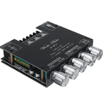 IOT-Audios Wuzhi ZK-MT21 Bluetooth 5.0 Subwoofer Amplifier Board 50WX2+100W 2.1 Channel Power Audio Stereo Amplifier Tone Board Bass AMP AUX