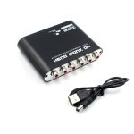 IOT-Audios Analog 5.1 CH Stereo AC3 HD Audio Converter Optical SPDIF Coaxial AUX 3.5mm to 6 RCA Sound Decoder Amplifier