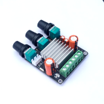 IOT-Audios IOT-5050 TPA3116 12V 24V MINI Audio Digital Power amplifier Stereo board 50W + 50W with bass and treble.