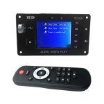 MP3 Decoder Board Bluetooth 5.0 Stereo Audio Receiver HD Video Player FLAC WAV APE Decoding FM Radio USB TF For Car Amplifier