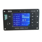 MP3 Decoder Board Bluetooth 5.0 Stereo Audio Receiver HD Video Player FLAC WAV APE Decoding FM Radio USB TF For Car Amplifier