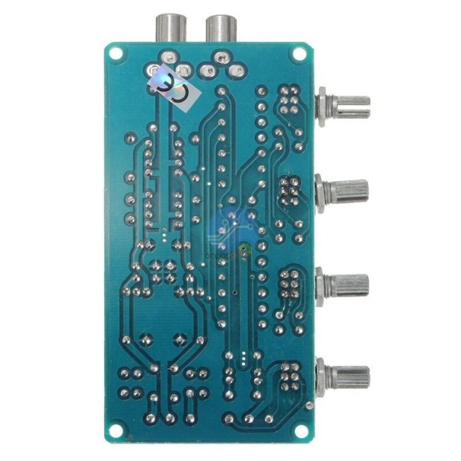 IOT-Audios NE5532 Stereo Preamp Tone Board Volume Control 2 Channel HIFI Digital Amplifier 12V Sound Board for Telephone Preamp