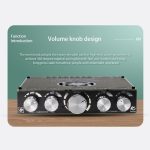 IOT-Audios XY-S220H 2x160W + 220W Stereo Treble Bass Adjustment Bluetooth Compatible Audio Power Amplifier Board Module Dual Channel TDA7498E power amplifier